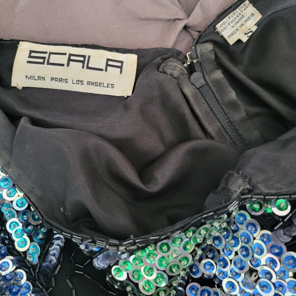 Vintage Scala beaded dress (Size Small) - Picture 2 of 5